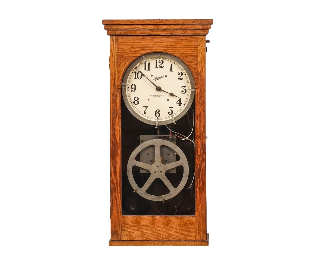 SIMPLEX TIME RECORDER CO. CLOCK (1 of 12)