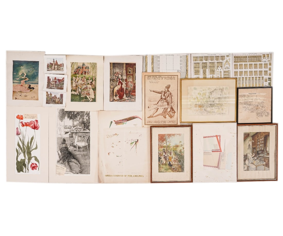 COLLECTION OF POSTERS/PRINTS etc. (1 of 9)