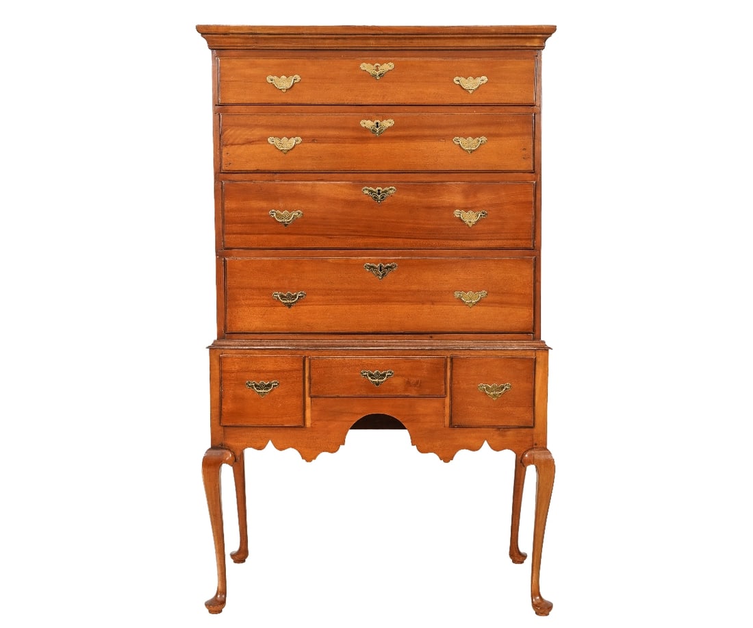 NEW ENGLAND QUEEN ANNE HIGHBOY (1 of 7)
