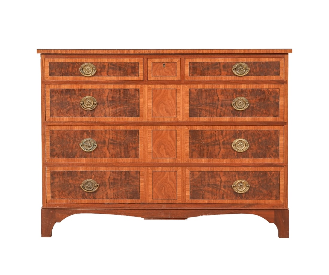 HEPPLEWHITE STYLE CHEST OF DRAWERS (1 of 7)