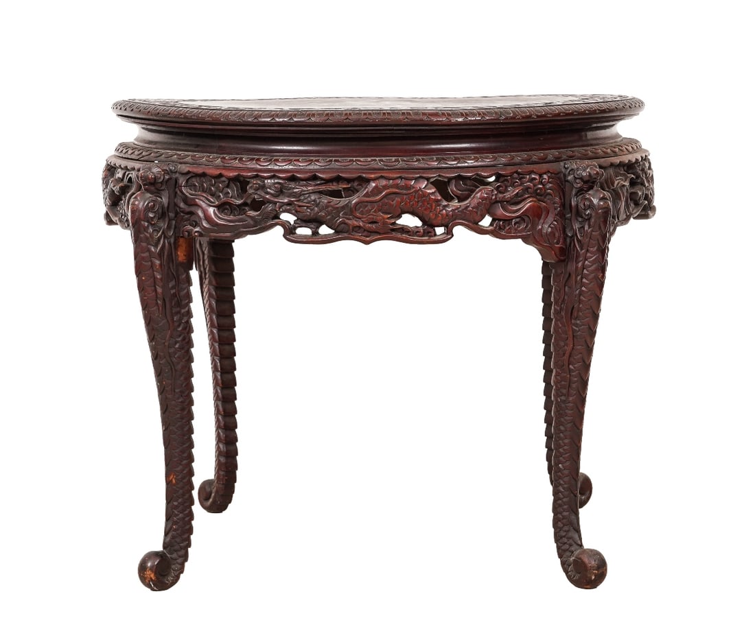 CHINESE CARVED TABLE (1 of 11)