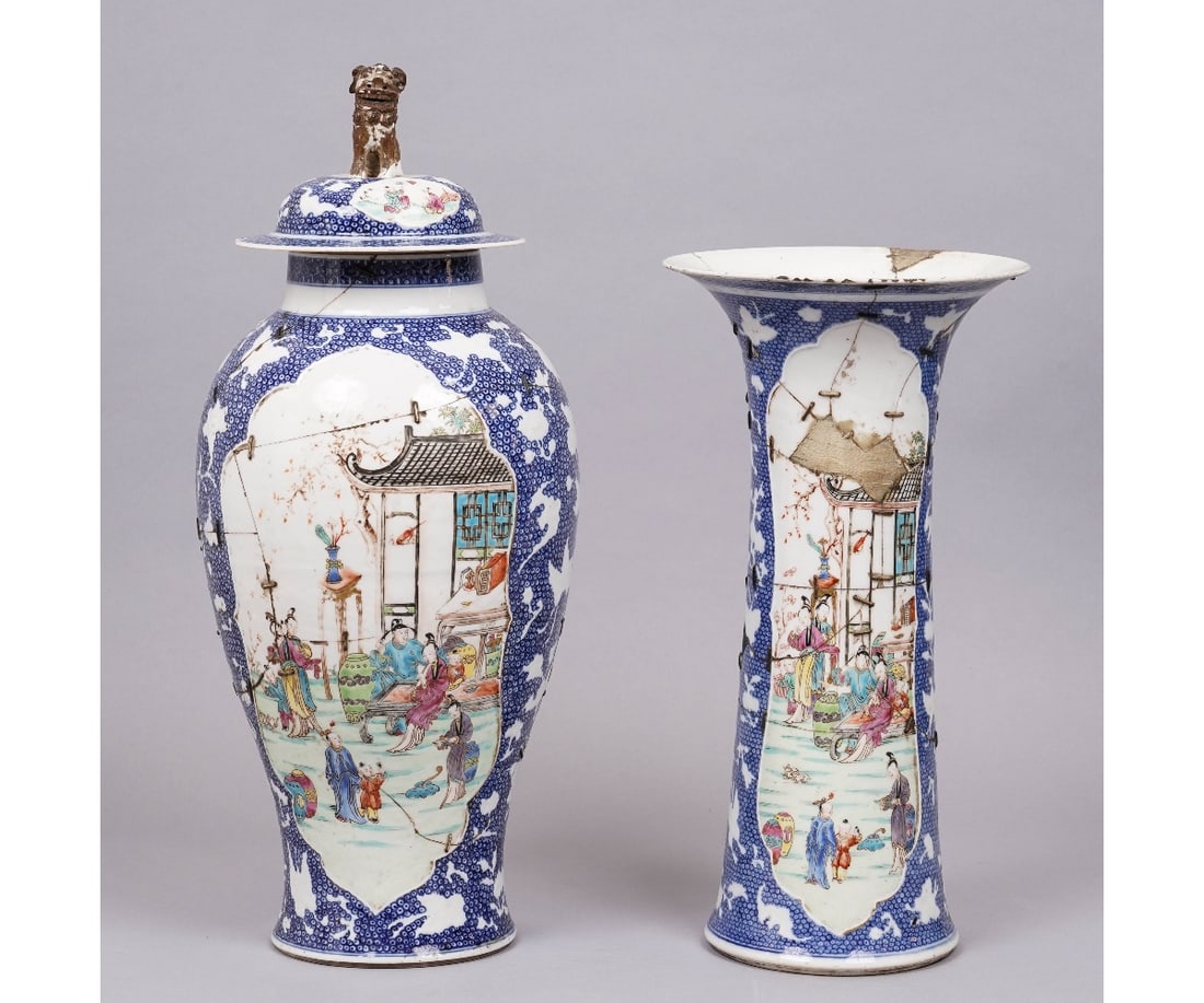 CHINESE PORCELAIN URN (1 of 15)