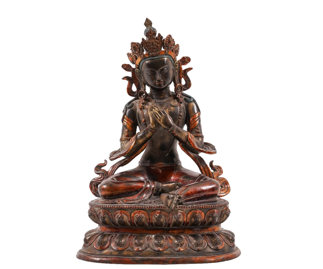 CHINESE METAL BUDDHA (1 of 6)