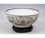 CHINESE PORCELAIN PUNCH BOWL