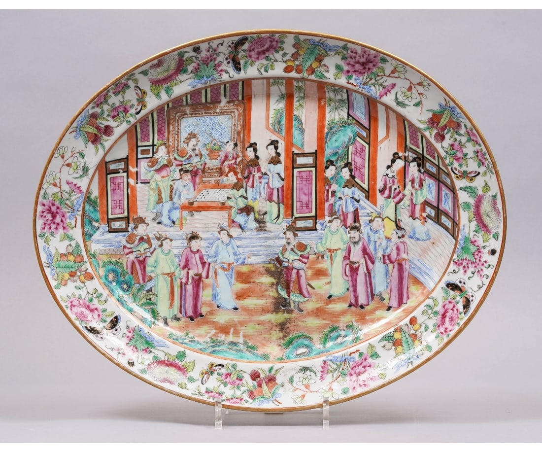 CHINESE PORCELAIN PLATTER (1 of 7)