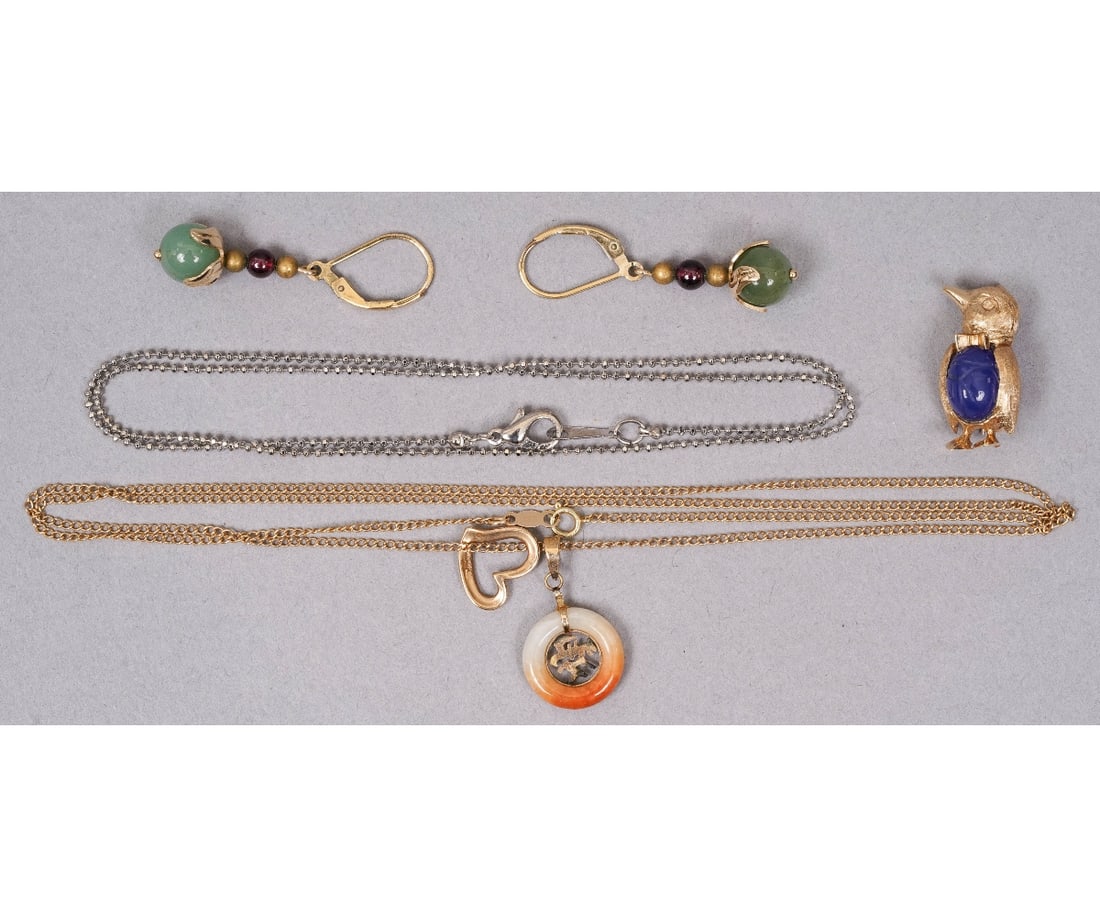 14K GOLD PENGUIN PIN etc. (1 of 9)