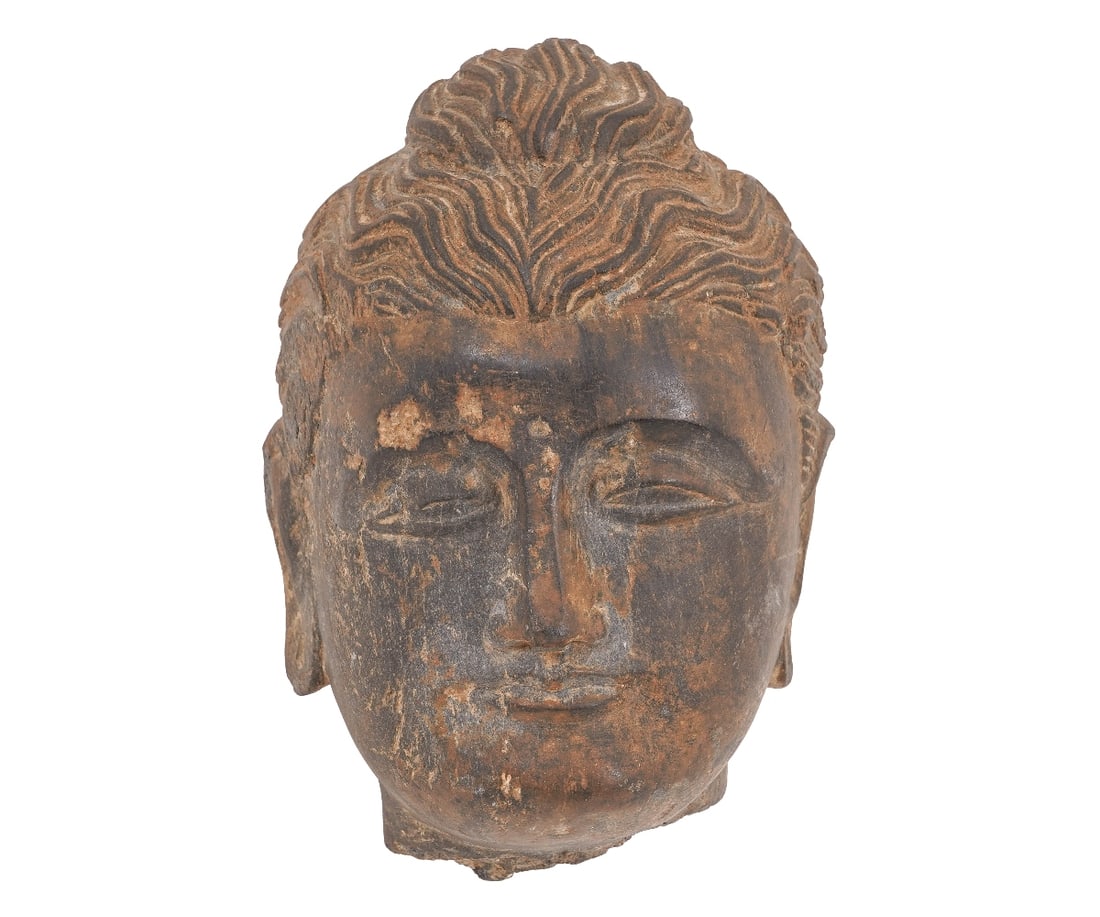 ANCIENT GANDARA BUDDHA HEAD (1 of 6)