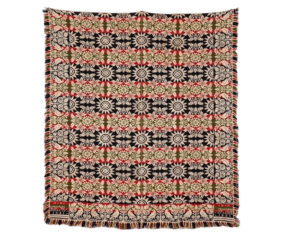 JACQUARD COVERLET (1 of 6)