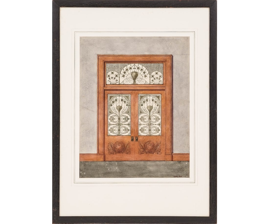 HARRY LEITH-ROSS ARCHITECTURAL DRAWING (1 of 6)