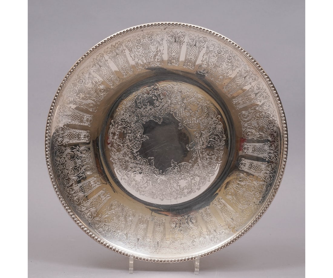 STERLING SILVER TRAY (1 of 4)