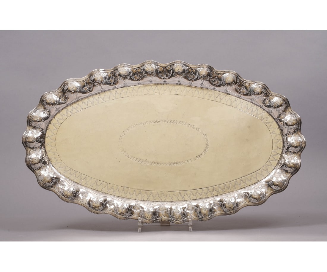 MEXICAN STERLING SILVER TRAY (1 of 4)
