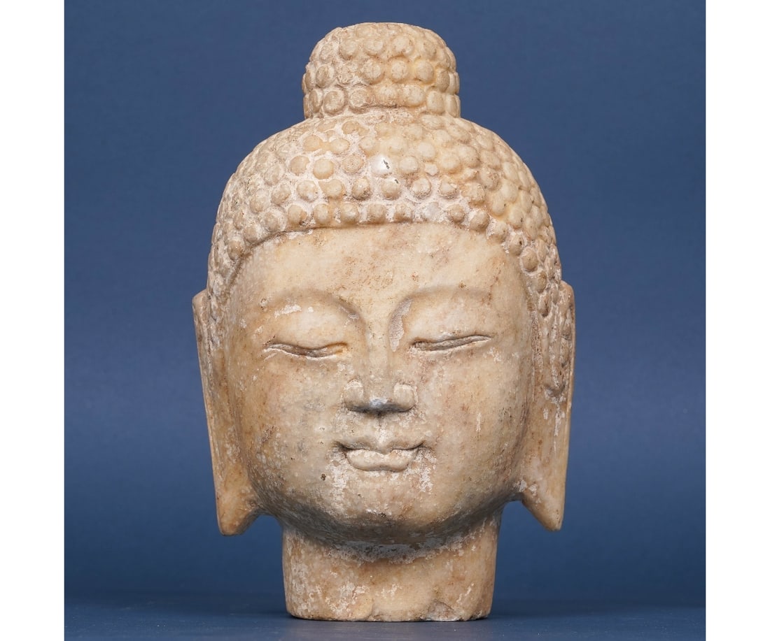 CARVED MARBLE BUDDHA (1 of 10)