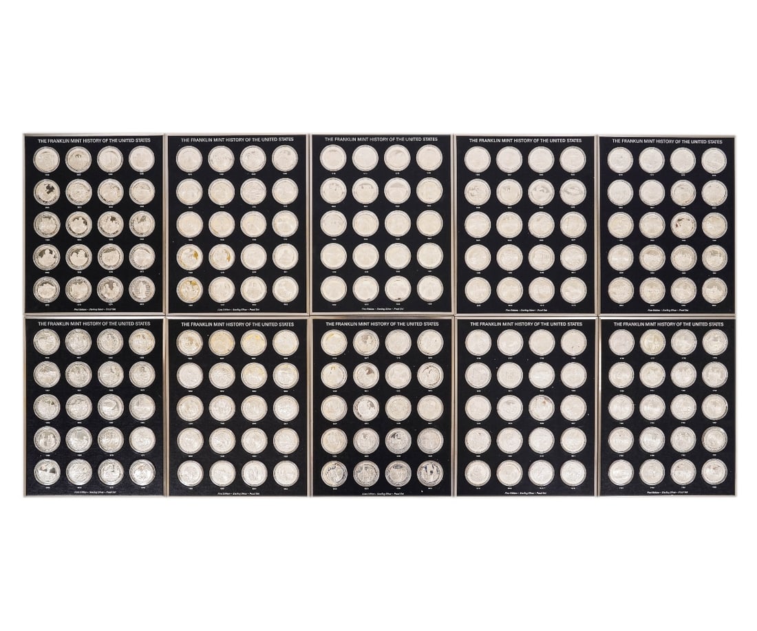 SILVER COMMEMORATIVE COINS (1 of 12)