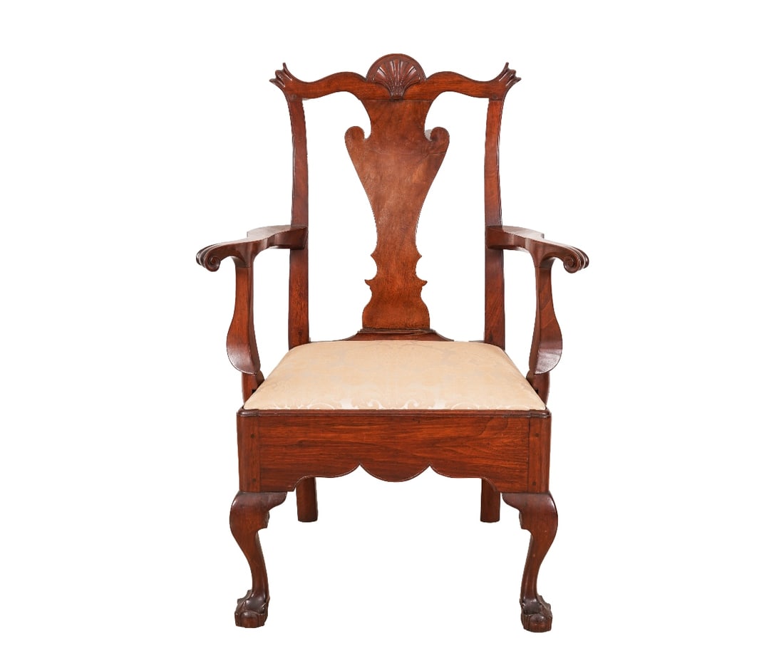 PHILADELPHIA CHIPPENDALE NECESSARY CHAIR (1 of 17)