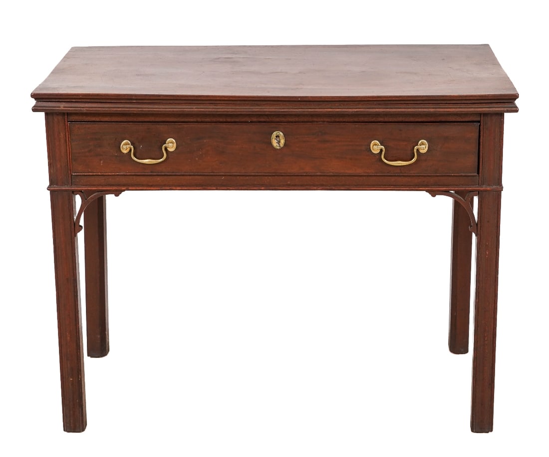 AMERICAN CHIPPENDALE GAMING TABLE (1 of 11)