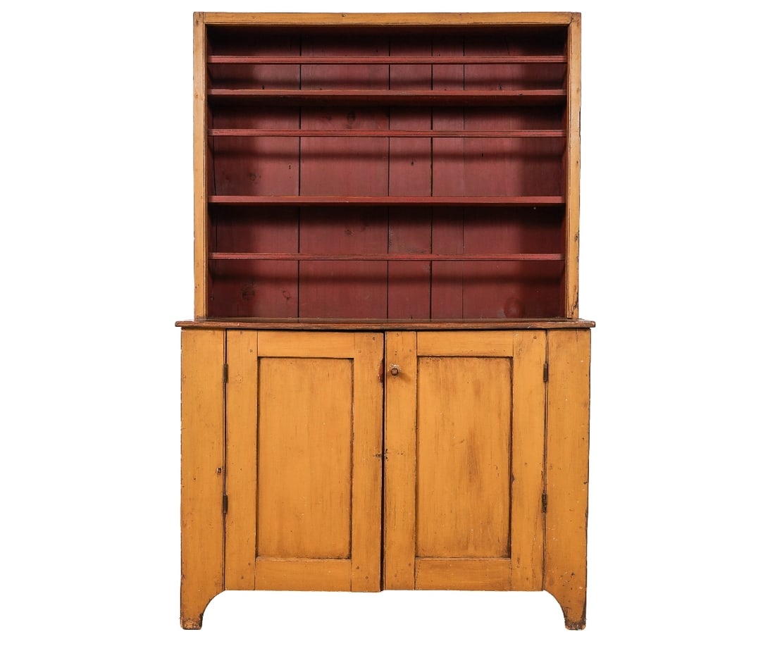 COUNTRY PAINTED CUPBOARD (1 of 12)