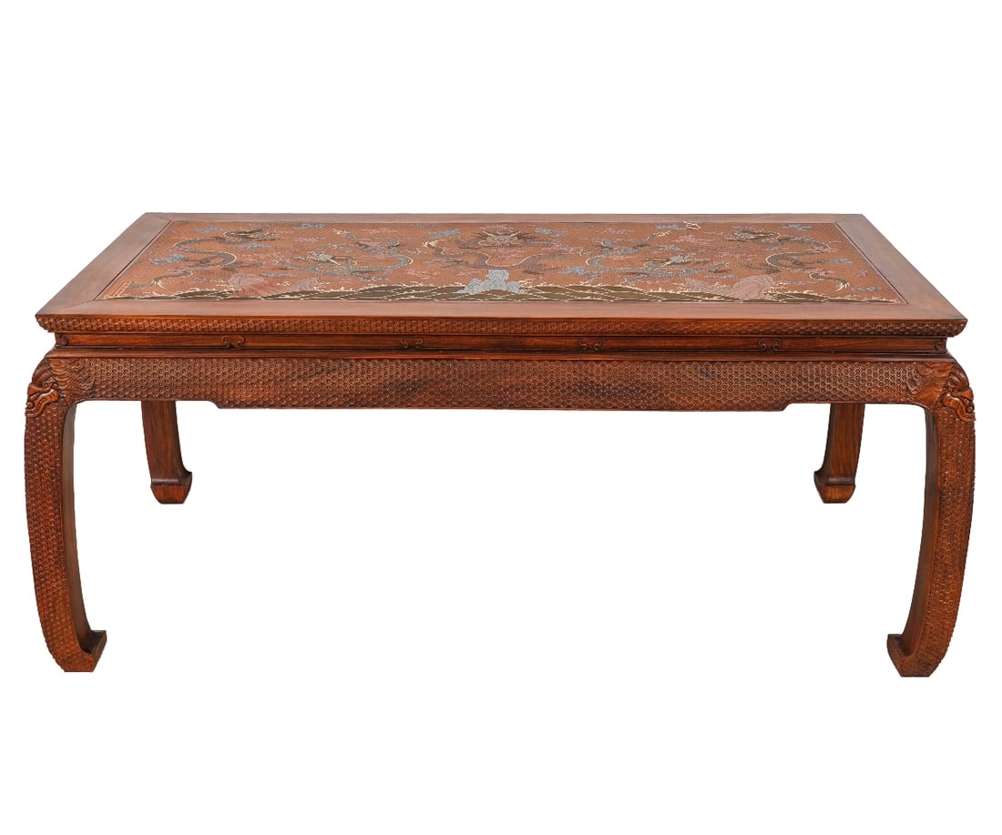 CHINESE EXOTIC WOOD TABLE (1 of 13)