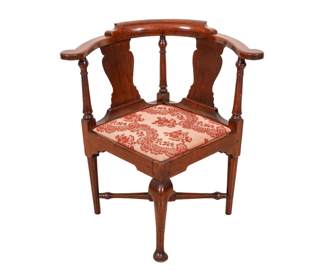 QUEEN ANNE CORNER CHAIR (1 of 10)