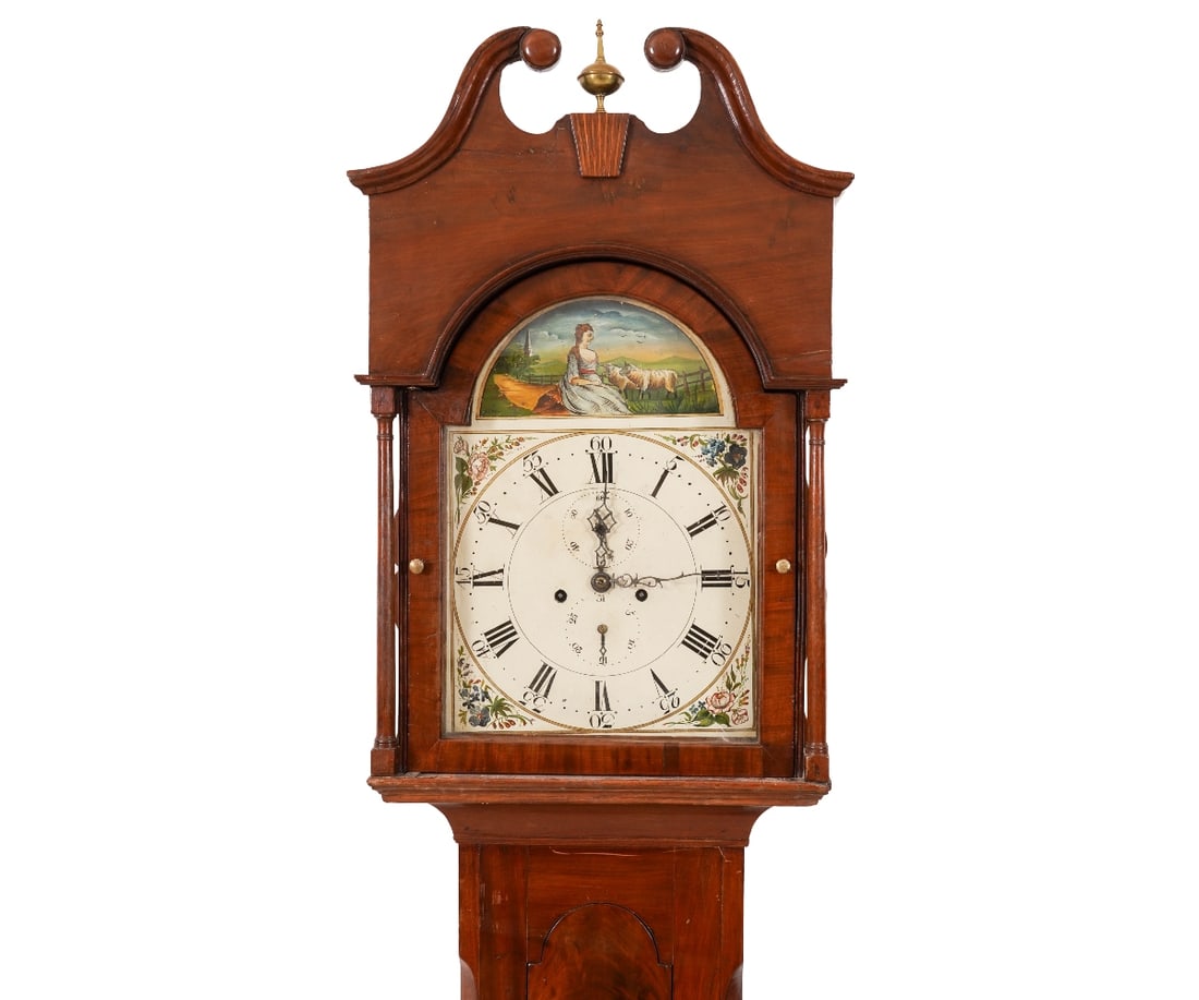 AMERICAN TALL CASE CLOCK (1 of 18)