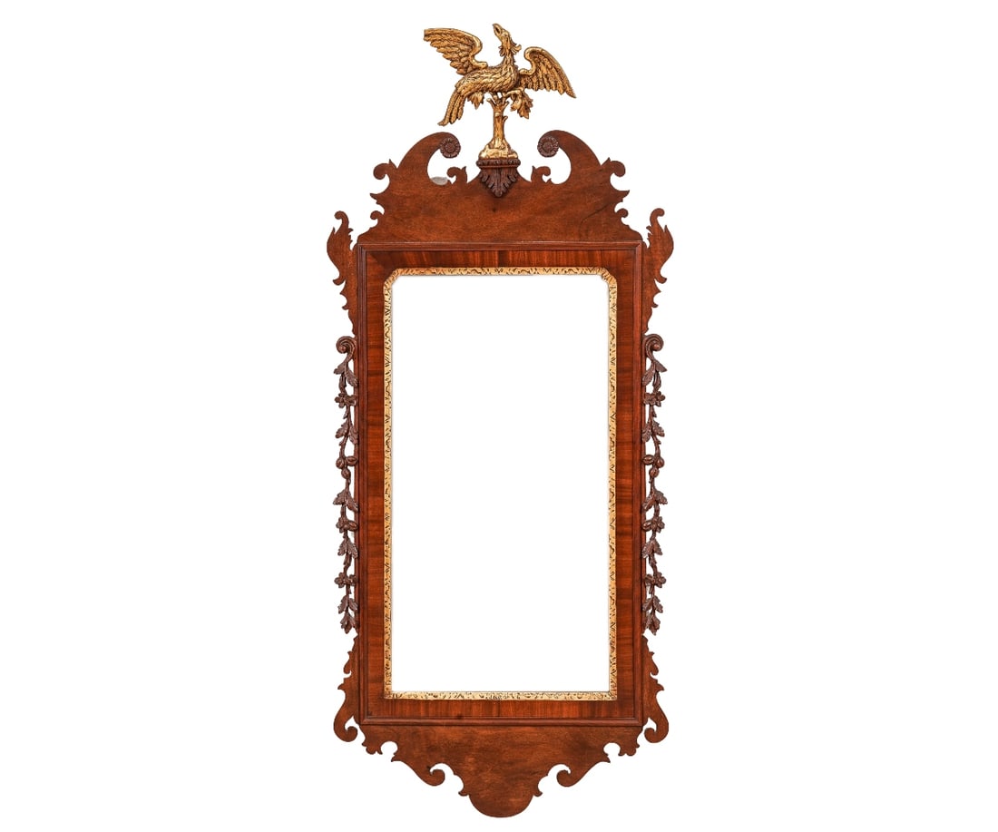 CHIPPENDALE STYLE MIRROR (1 of 6)