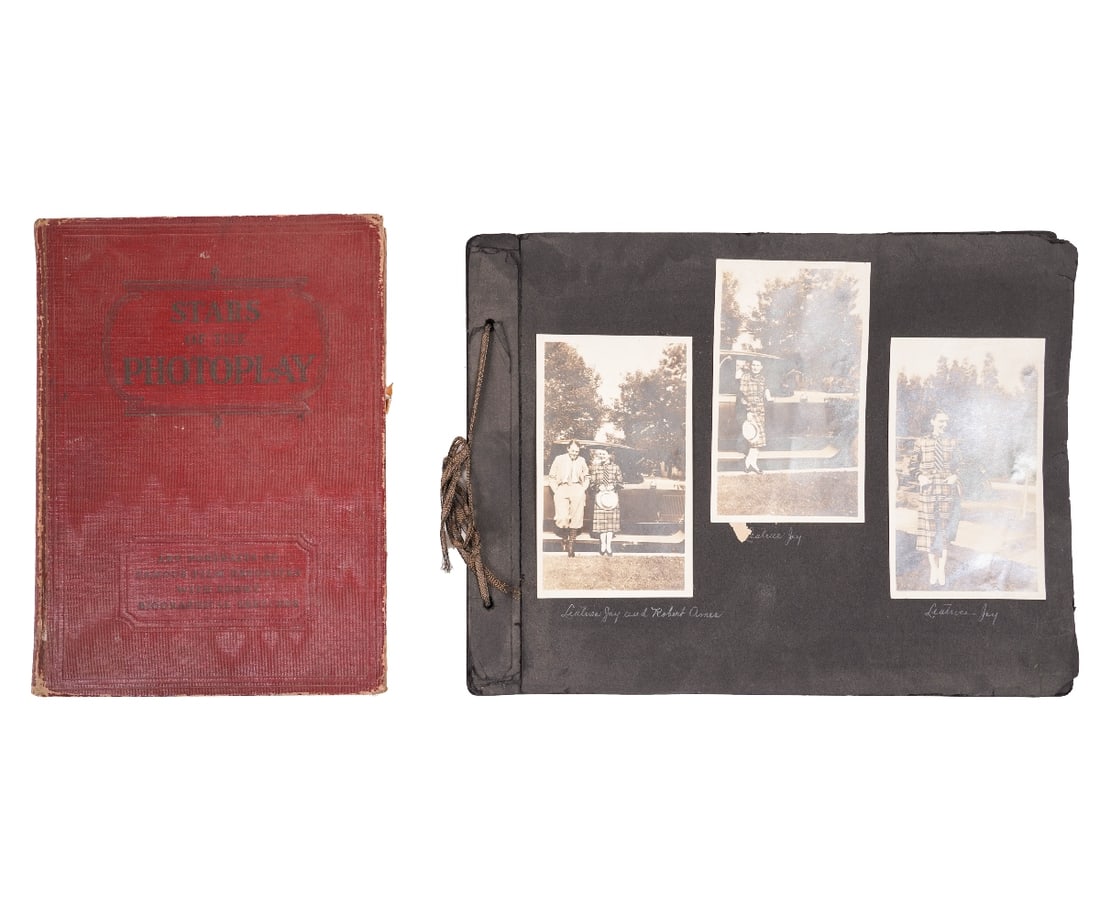 EARLY HOLLYWOOD STARS PHOTO ALBUM (1 of 12)