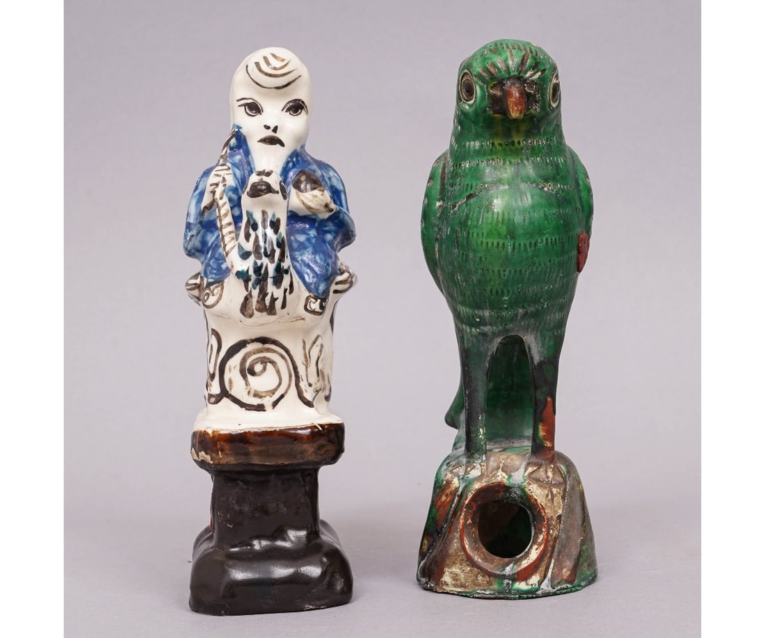 CHINESE TERRACOTTA PARROT (1 of 9)