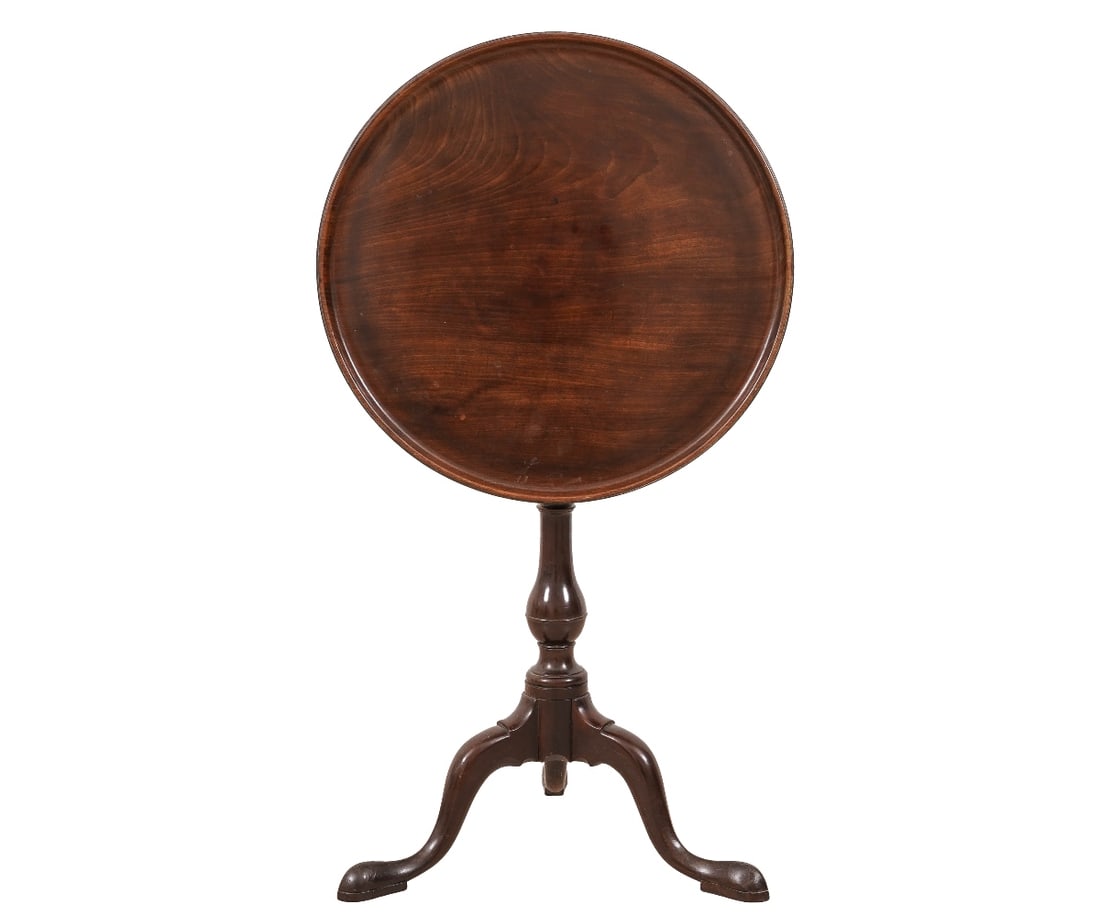 QUEEN ANNE CHERRY CANDLESTAND (1 of 7)