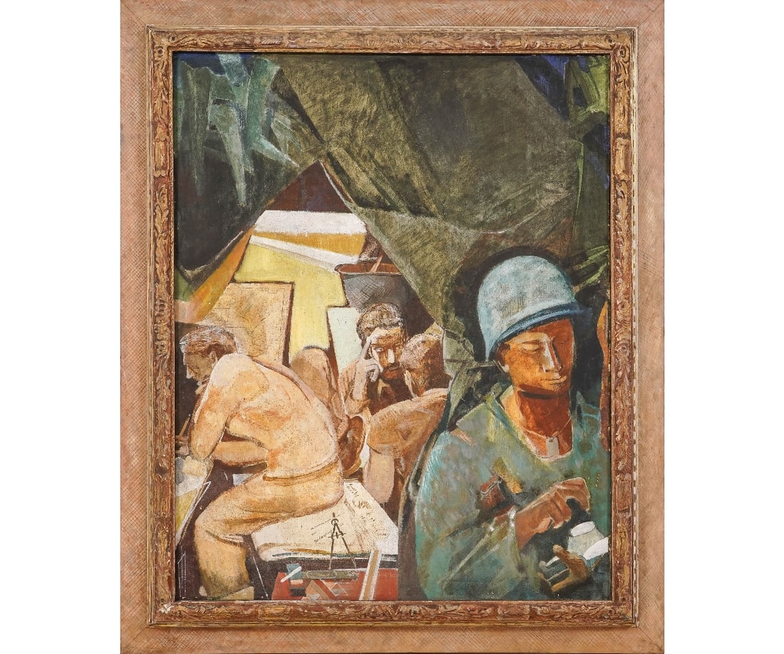 GEORGE HARDING OIL ON BOARD (1 of 8)