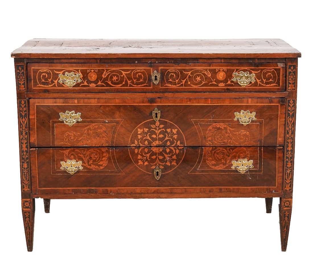 ITALIAN MARQUETRY CHEST (1 of 19)
