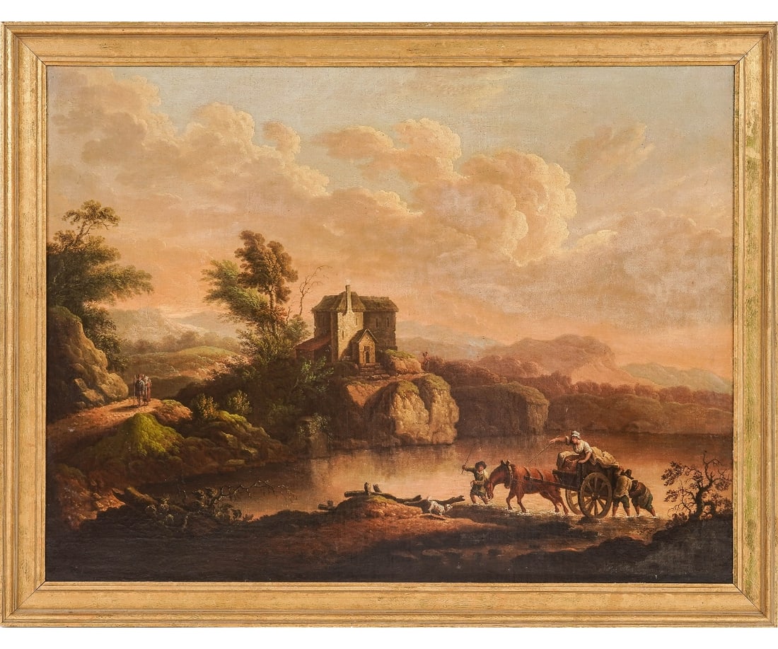 ENGLISH SCHOOL OIL ON CANVAS (1 of 8)