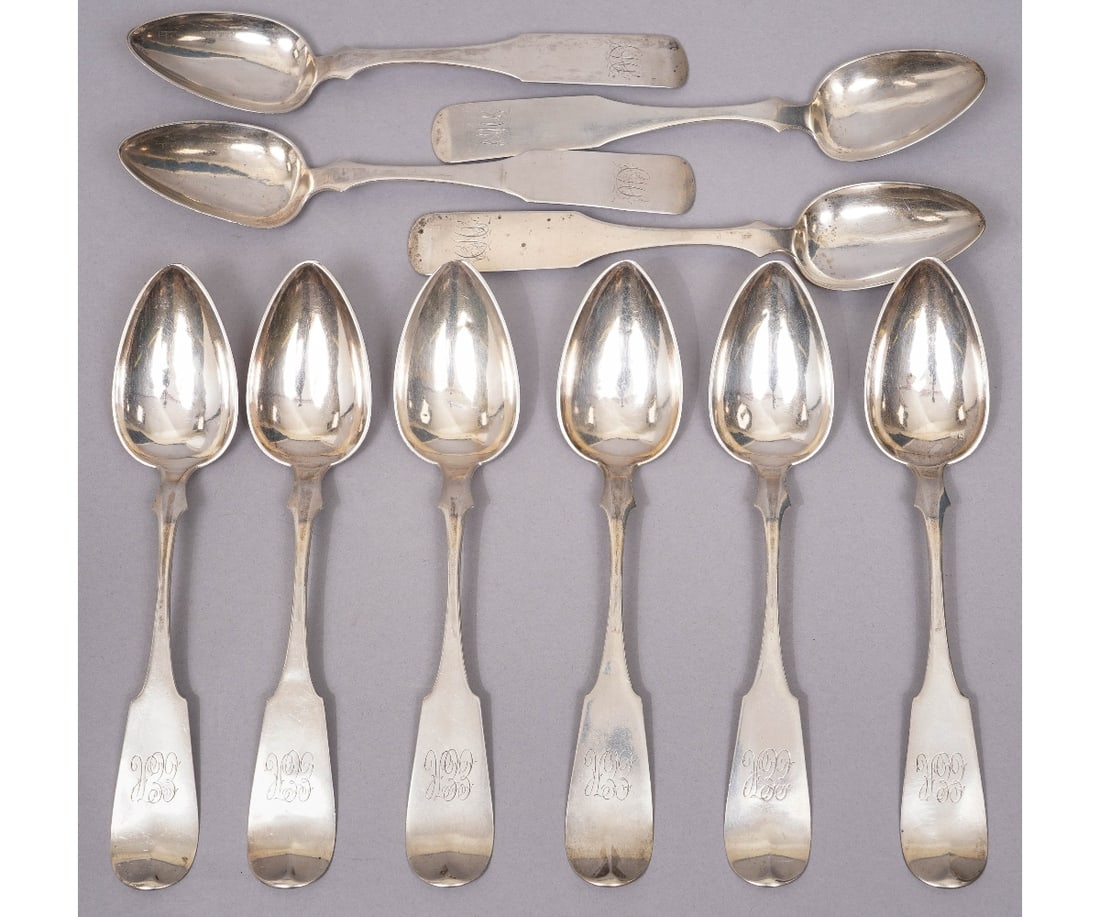 COIN SILVER SPOONS (1 of 6)