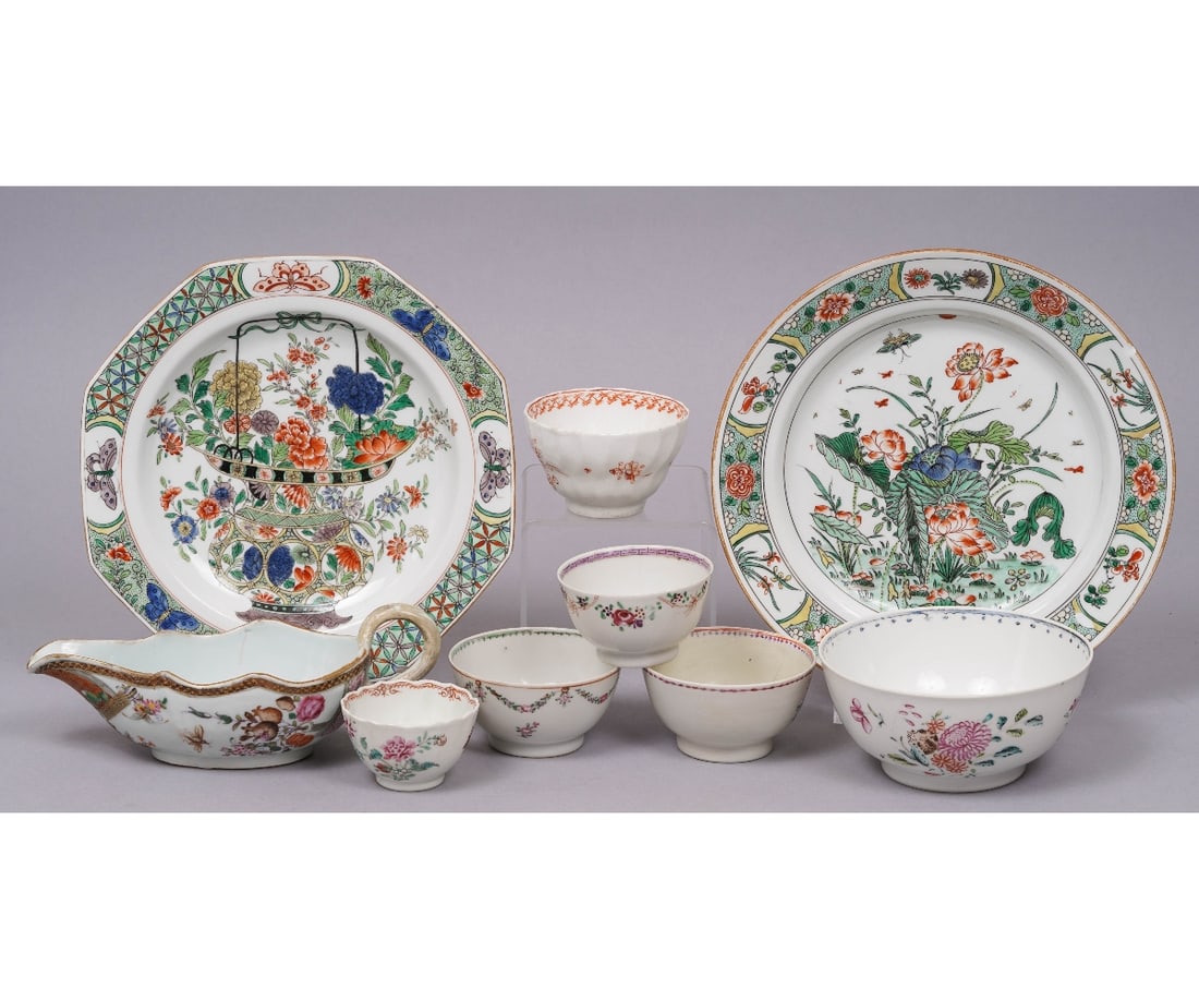 CHINESE AND SAMSON PORCELAIN TABLEWARE (1 of 8)
