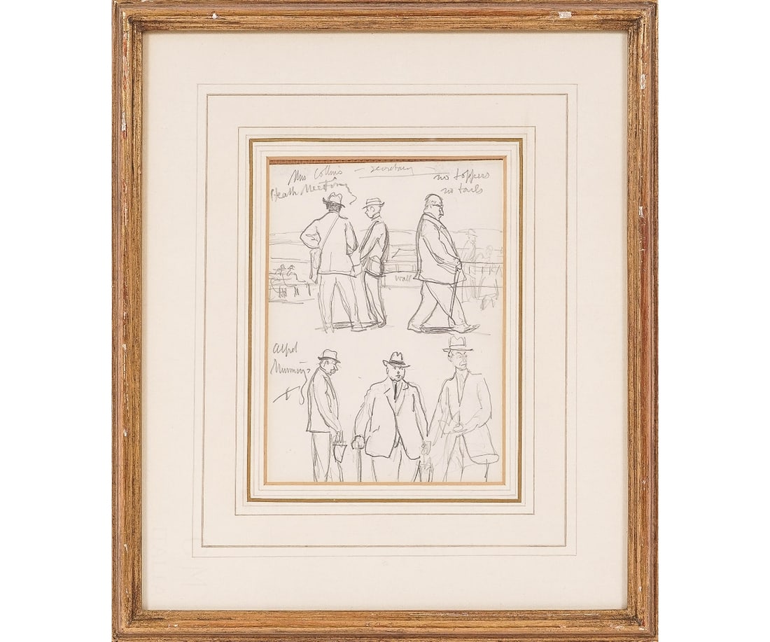 ALFRED J. MUNNINGS PENCIL (1 of 6)