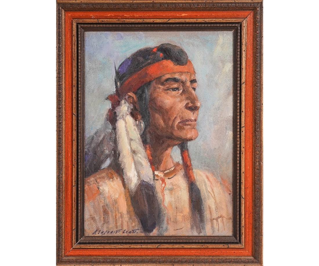 ADAM SHERRIFF SCOTT OIL ON CANVAS (1 of 5)