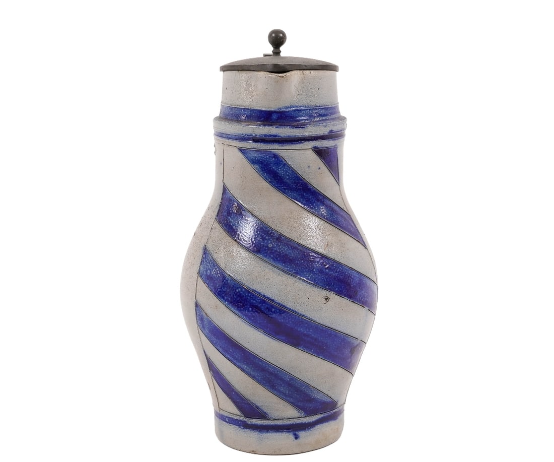GERMAN STONEWARE PITCHER (1 of 7)
