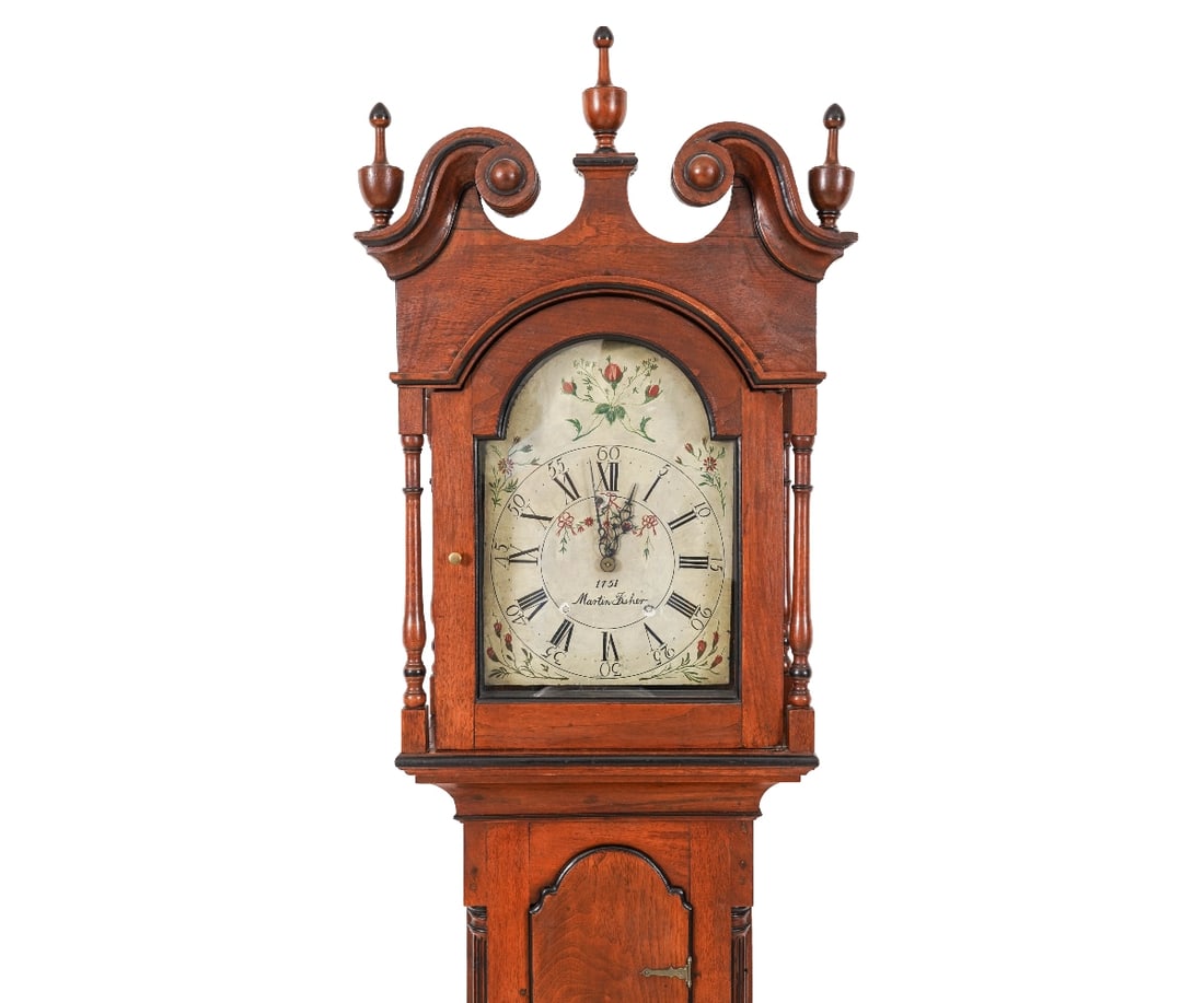 MARTIN FISHER TALL CASE CLOCK (1 of 12)