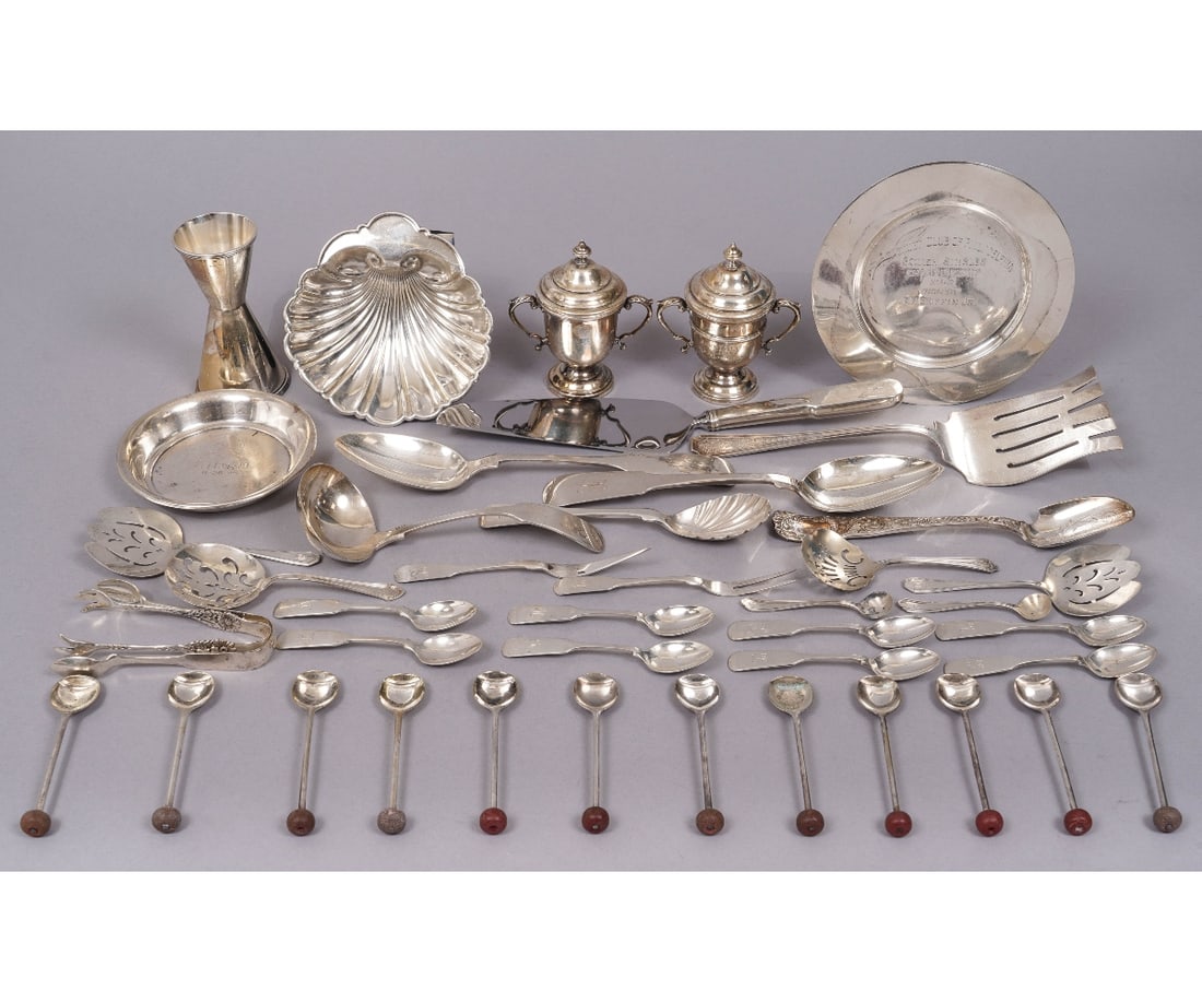 STERLING SILVER TABLEWARE (1 of 8)