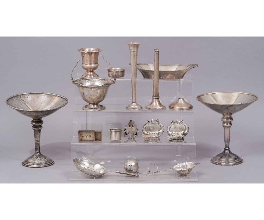 STERLING SILVER TABLEWARE (1 of 9)