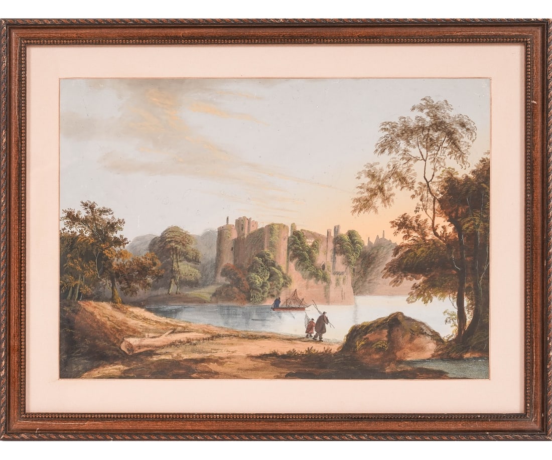 WATERCOLOR CHEPSTOW CASTLE (1 of 4)