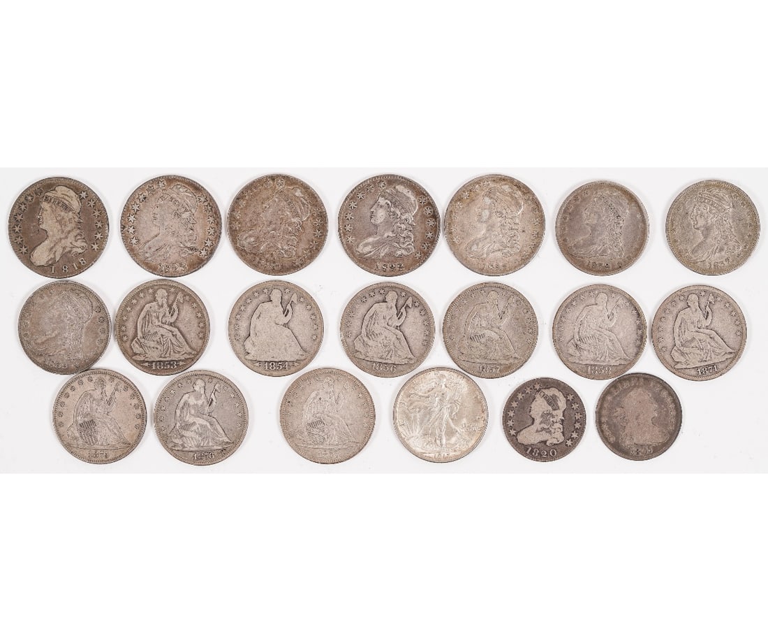 U.S. SILVER HALF DOLLARS (1 of 2)