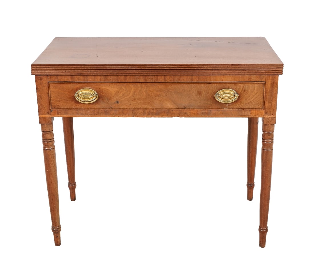 SHERATON FLIP TOP CARD TABLE (1 of 10)