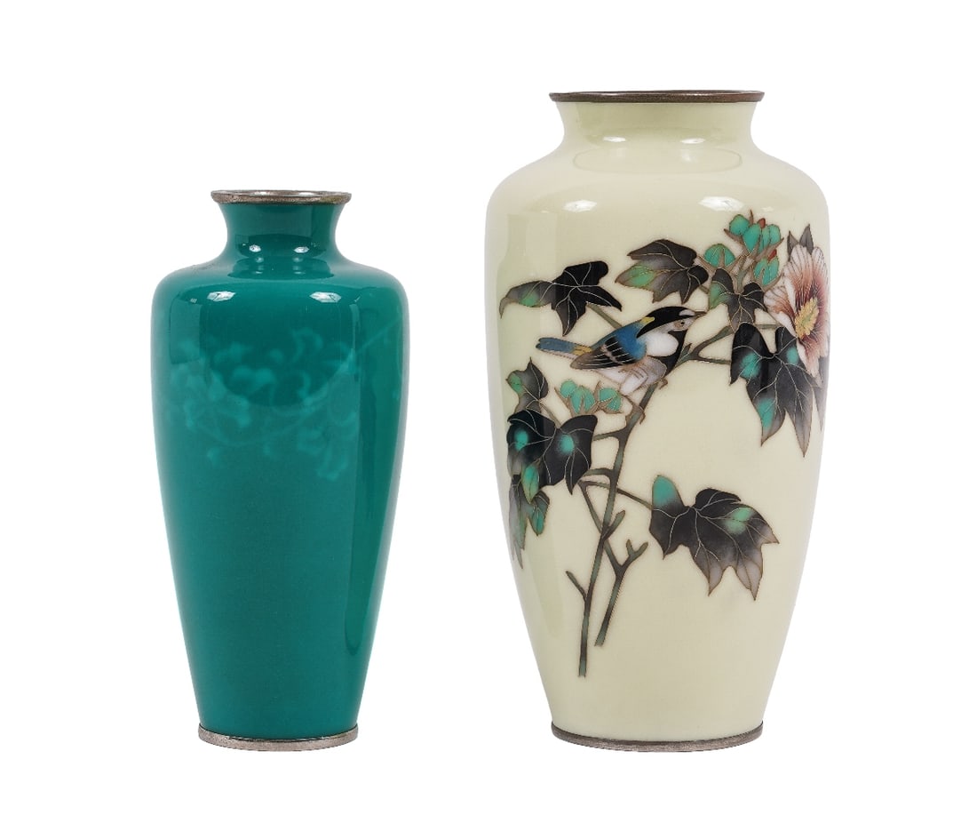 TWO JAPANESE VASES (1 of 7)