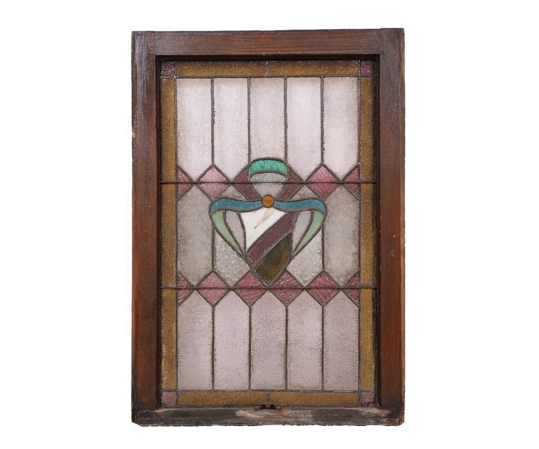 LEADED GLASS WINDOW (1 of 3)