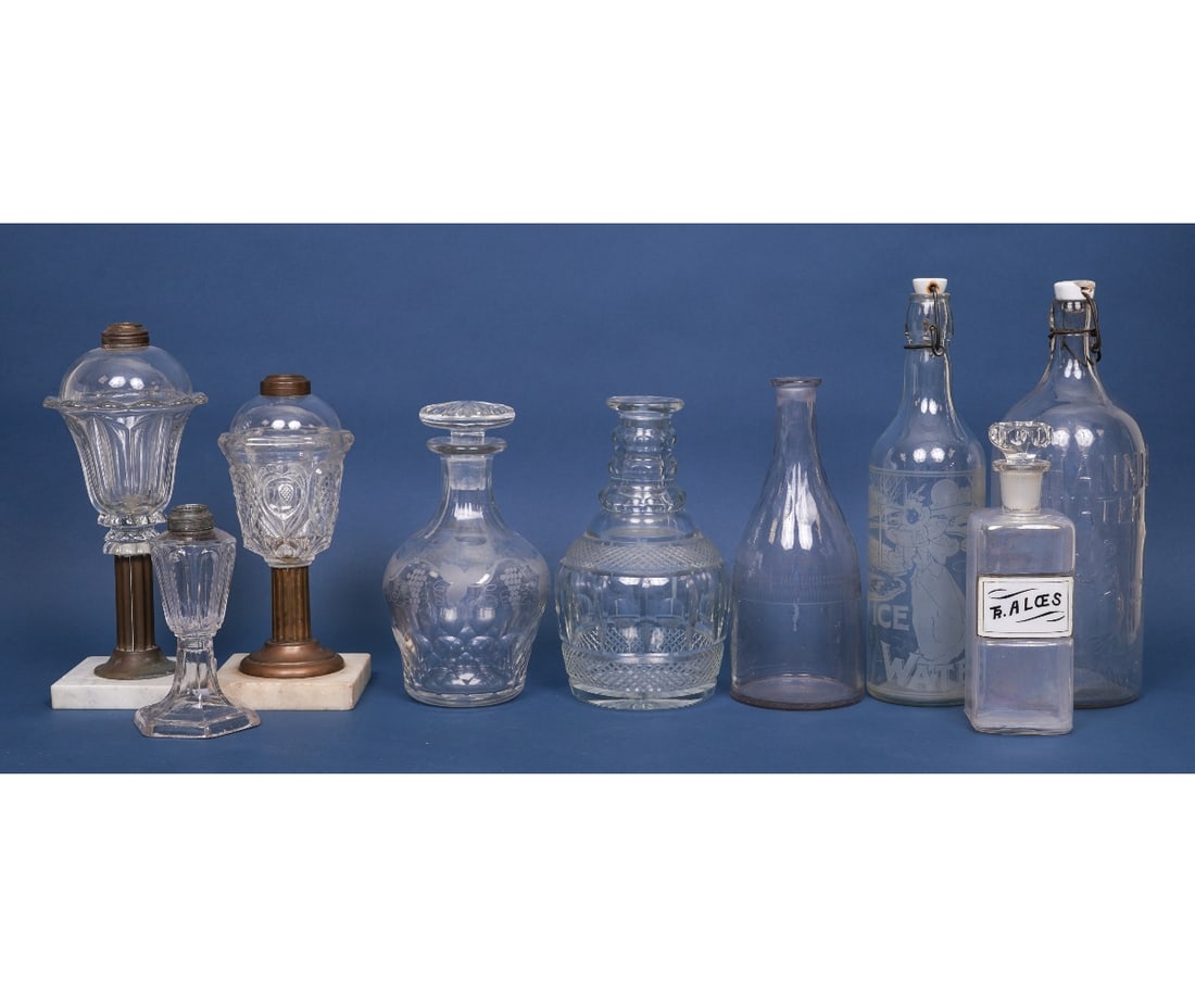 THREE OIL LAMPS (1 of 6)