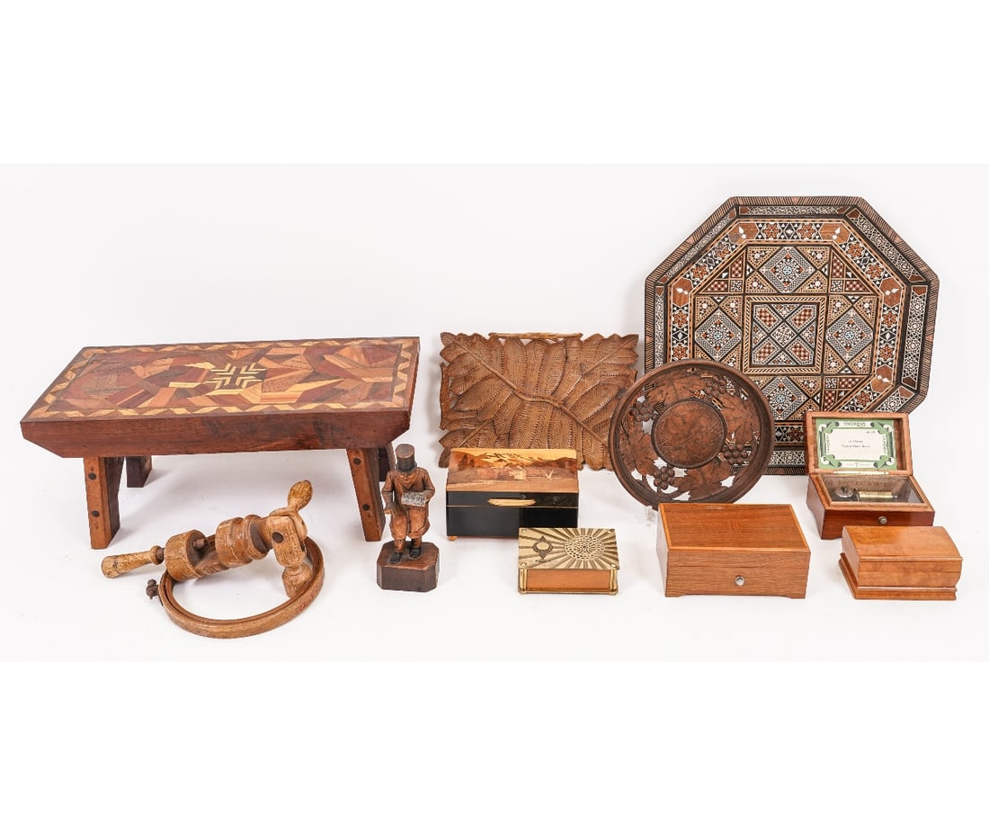 THREE SWISS MUSIC BOXES etc. (1 of 7)