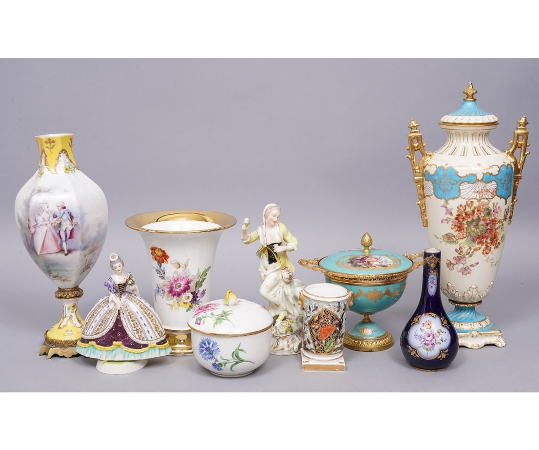 FRENCH AND GERMAN PORCELAIN (1 of 7)
