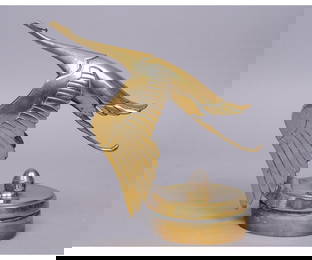 FRANCOIS VICTOR BAZIN CAR MASCOT