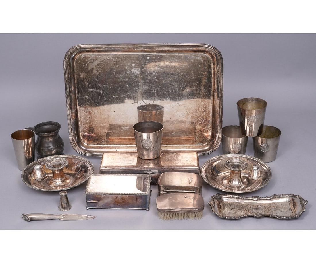 SILVER PLATE GROUPING (1 of 11)