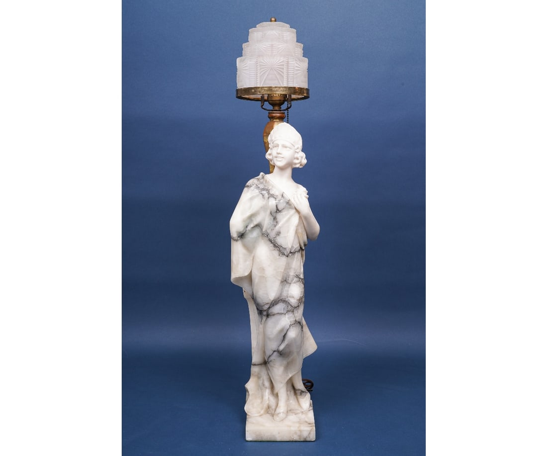 ART DECO FIGURAL LAMP (1 of 9)