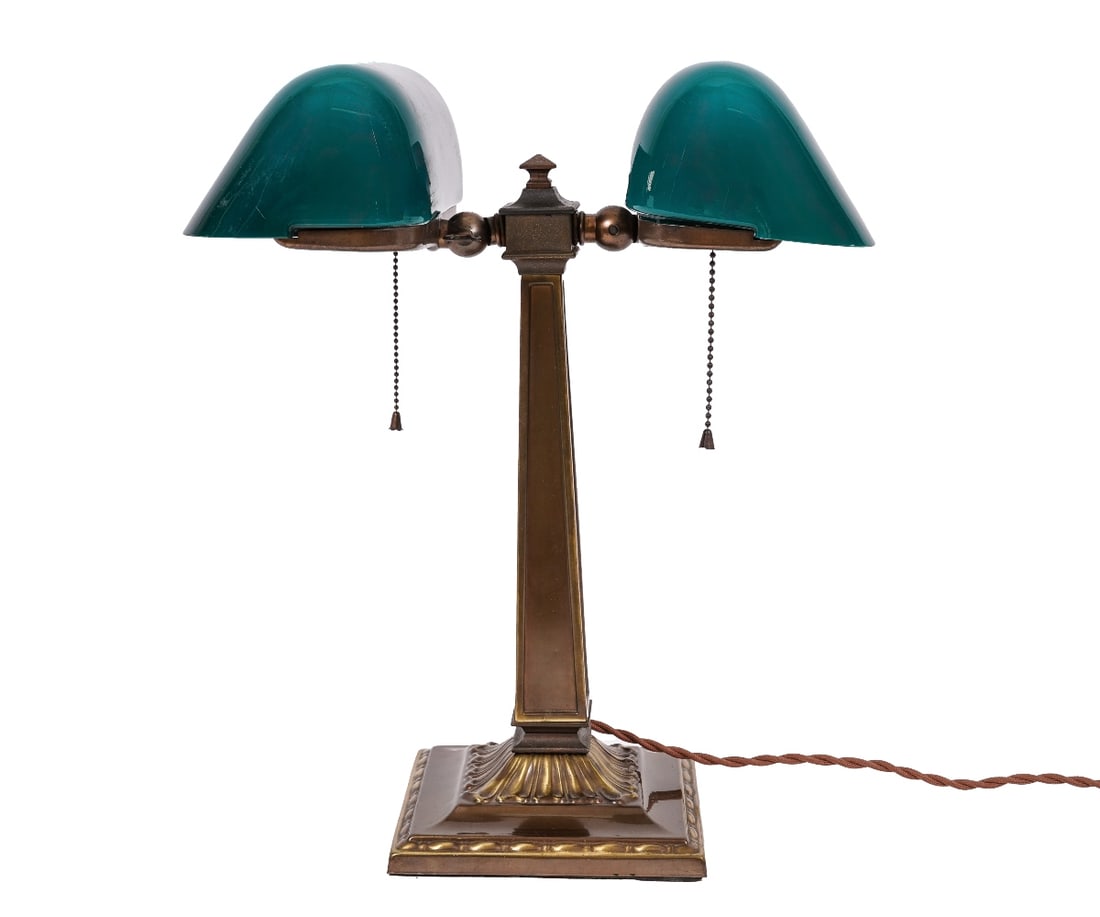 EMERALITE DOUBLE-SHADE DESK LAMP (1 of 6)